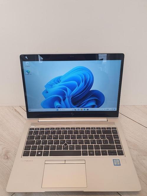 Hp elitebook 840 G5 i5-8350U 8gb 256gb touchscreen, Computers en Software, Windows Laptops, Zo goed als nieuw, 14 inch, SSD, 3 tot 4 Ghz