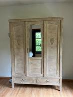 Armoire en pin teinté blanc, Maison & Meubles, Armoires | Penderies & Garde-robes, Enlèvement, Comme neuf