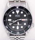 Seiko SKX013 K2 "MINI" Diver's 200m + Bracelet Caoutchouc Or, Ophalen of Verzenden, Zo goed als nieuw