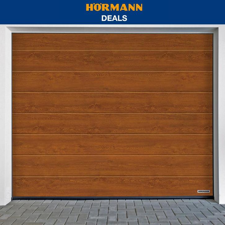 Hörmann garagepoort – Actieprijzen!, Doe-het-zelf en Bouw, Deuren en Vliegenramen, Nieuw, Garagedeur, 215 cm of meer, 120 cm of meer