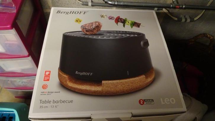 tafelbarbecue, Tuin en Terras, Houtskoolbarbecues, Nieuw, Ophalen of Verzenden