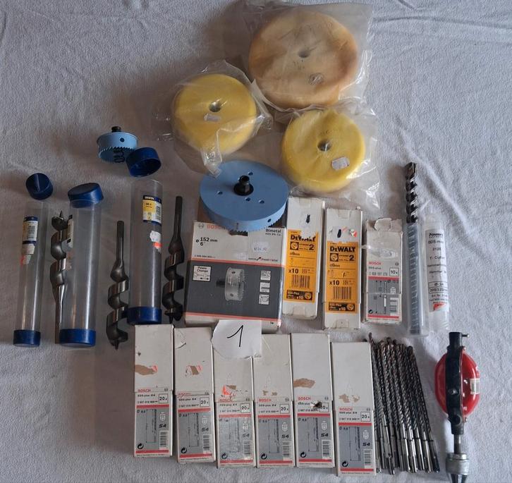 14 dozen met 1100  boren bijna allemaal SDS boren en meer, Zakelijke goederen, Overige Zakelijke goederen, Ophalen