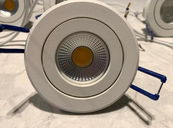 12 Inbouwspots Yphix Verona inclusief 12 LED-spots, Huis en Inrichting, Lampen | Spots, Zo goed als nieuw, Plafondspot of Wandspot