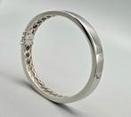 Zilveren zware vierkante bangle/slavenarmband.2026/61, Verzenden, Nieuw, Zilver, Zilver