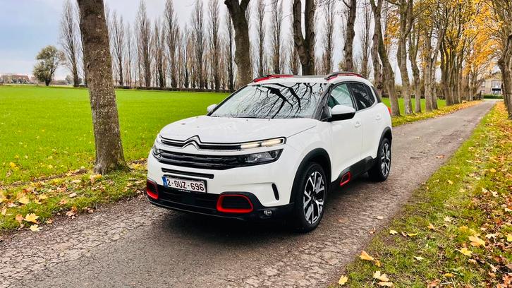 Citroën C5 Aircross 1.5Hdi, Auto's, Citroën, Particulier, C5 Aircross, Diesel, Euro 6, SUV of Terreinwagen, Automaat, Wit, Bruin