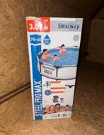 Zwembad, filter en verwarming.., Tuin en Terras, Ophalen, Rond