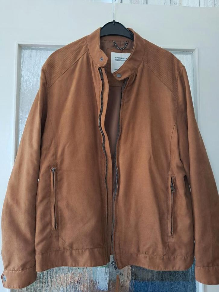 Veste camel Springfield T.M, Kleding | Heren, Jassen | Zomer, Zo goed als nieuw, Ophalen of Verzenden