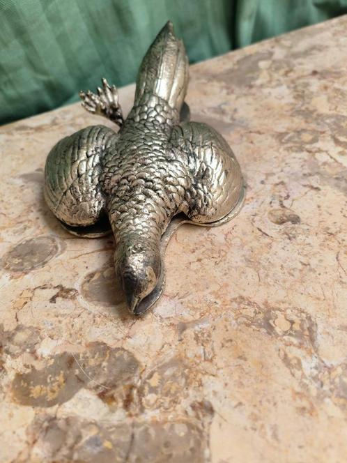Bizarre (oude) zware ijzeren vogel, Antiek en Kunst, Curiosa en Brocante, Ophalen