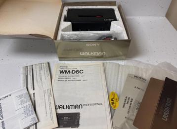 Sony Walkman Professional WM-D6C met originele KIT beschikbaar voor biedingen