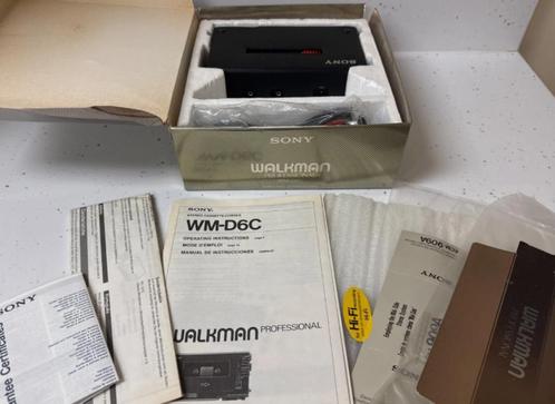 Sony Walkman Professional WM-D6C met originele KIT, Audio, Tv en Foto, Walkmans, Discmans en Minidiscspelers, Walkman, Ophalen of Verzenden