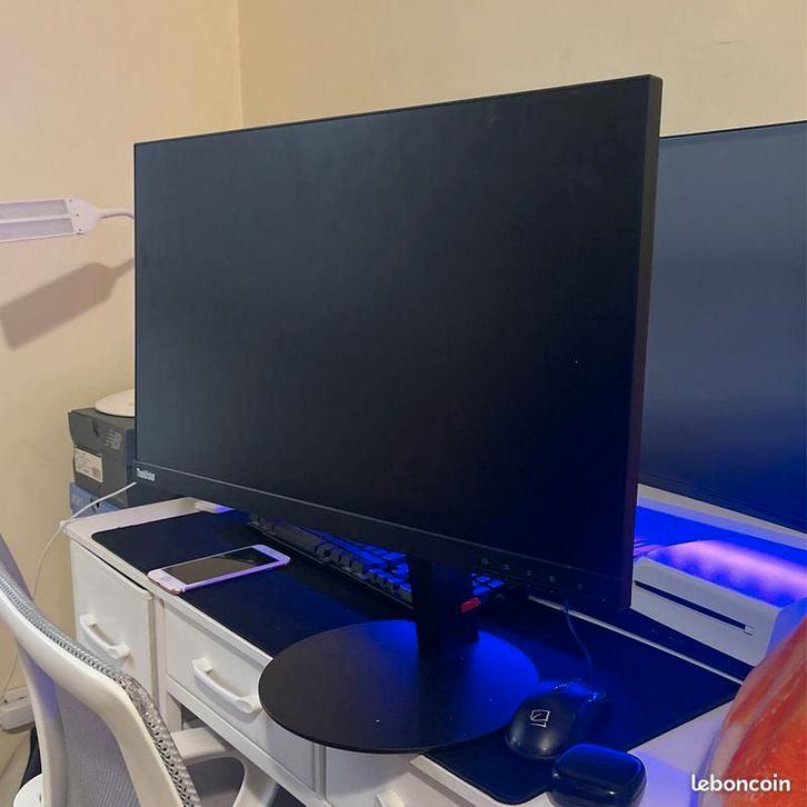 Moniteur Lenovo Thinkvision, Informatique & Logiciels, Moniteurs, Comme neuf, 60 Hz ou moins, DisplayPort, IPS, Full HD, Enlèvement ou Envoi