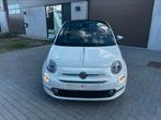 Fiat 500 hybride/benzine 2021 64000 km, Bluetooth, Euro 6, Wit, Bedrijf