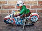 ik bied aan = oude opwindbare moto in blik..17 cm lang., Antiek en Kunst, Ophalen of Verzenden