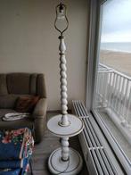 uitzonderlijke staande vintage lamp, Ophalen, Hout