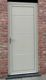 aluminium buitendeur, Doe-het-zelf en Bouw, Deuren en Vliegenramen, Ophalen, 80 tot 100 cm, 215 cm of meer, Buitendeur