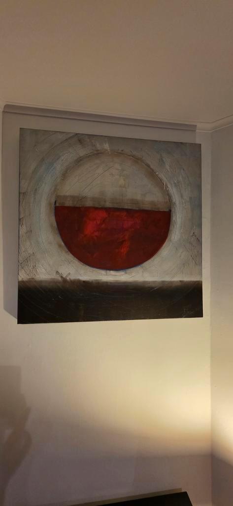 Canvas 100 cm op 100 cm, Maison & Meubles, Accessoires pour la Maison | Décorations murale, Enlèvement