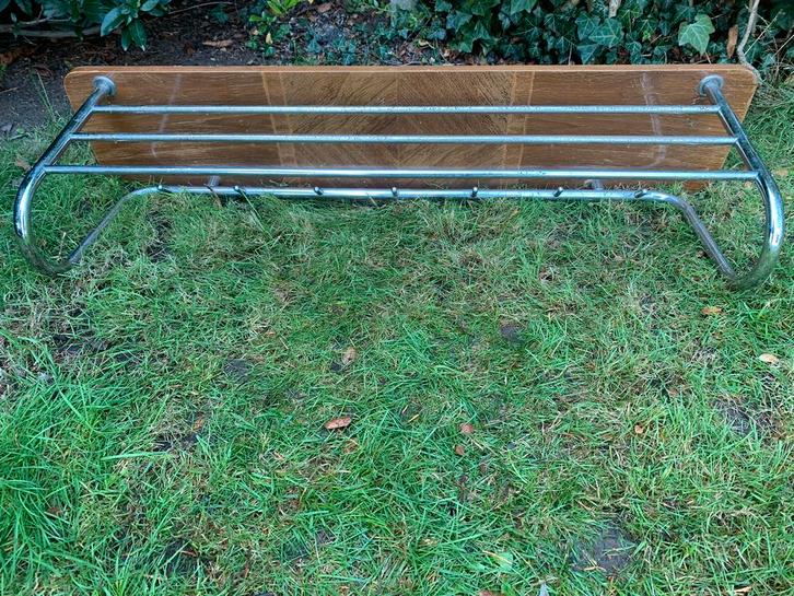 vintage houten kapstok, Antiek en Kunst, Antiek | Woonaccessoires, Ophalen