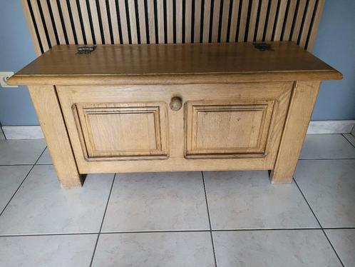 Coffre en Bois Massif, Huis en Inrichting, Woonaccessoires | Kisten, Gebruikt, 50 tot 75 cm, Minder dan 50 cm, 100 tot 150 cm