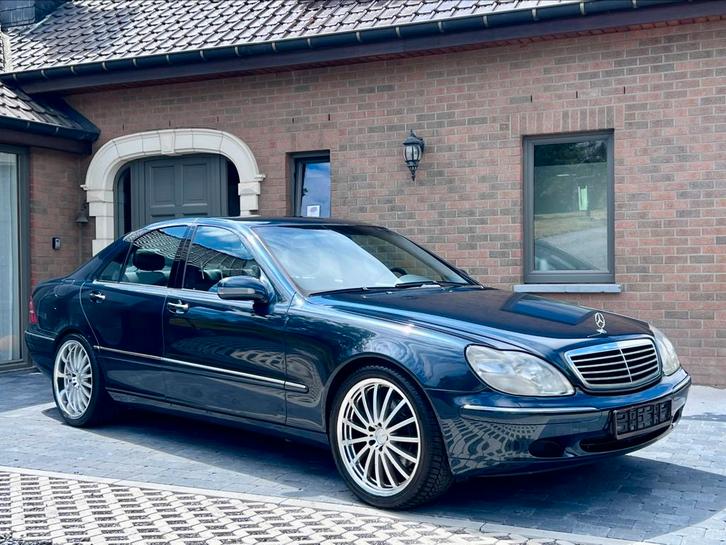 Mercedes S320, Auto's, Mercedes-Benz, Bedrijf, Te koop, S-Klasse, Elektrische stoelverstelling, Leder, Ophalen