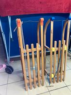 Traineaux en bois (2), Enlèvement, Comme neuf, Bois
