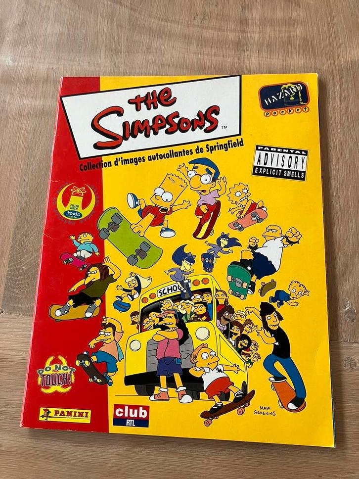 Album Panini The Simpsons  -édition 1999, Hobby & Loisirs créatifs, Autocollants & Images, Comme neuf, Enlèvement ou Envoi