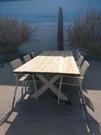 Tafel met 8 stoelen, Tuin en Terras, Ophalen, Aluminium