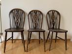 6 stuks houten stoelen, Vijf, Zes of meer stoelen, Gebruikt, Engels, Hout