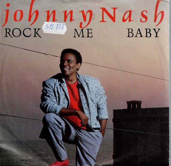 Vinyl, 7"   -   Johnny Nash – Rock Me Baby, Cd's en Dvd's, Vinyl | Overige Vinyl, Overige formaten, Ophalen of Verzenden