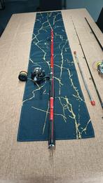 vend ensemble cannes moulinet carnassier mer (bar), Utilisé, Canne à pêche complète