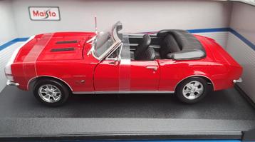 CHEVROLET CAMARO SS 396 1967 1:18ème beschikbaar voor biedingen