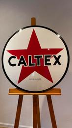 Emaille bord Caltex., Verzamelen, Ophalen, Nieuw, Reclamebord