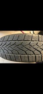 4 pneus hiver montés sur sur jantes acier + enjoliveurs, Auto-onderdelen, Banden en Velgen, Ophalen, Gebruikt, 16 inch, Banden en Velgen