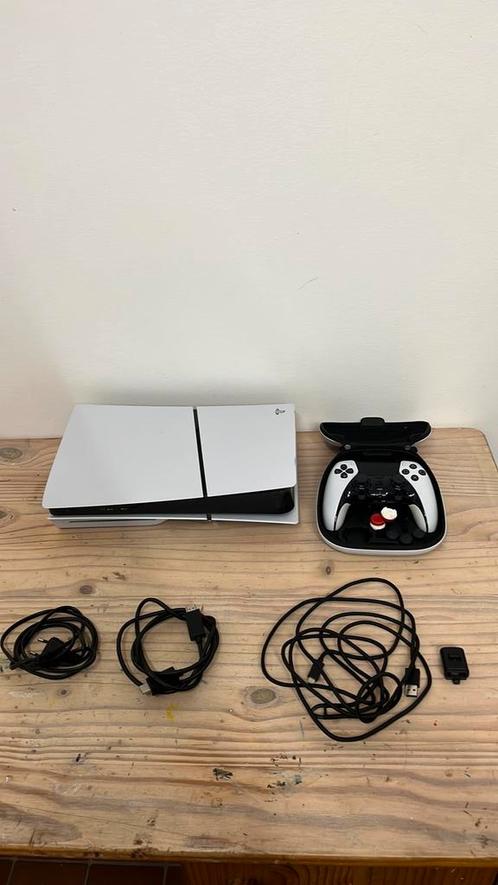 ps5 console slim fortnite vch , kleur wit, ps5., Games en Spelcomputers, Games | Sony PlayStation 5, Zo goed als nieuw, Ophalen