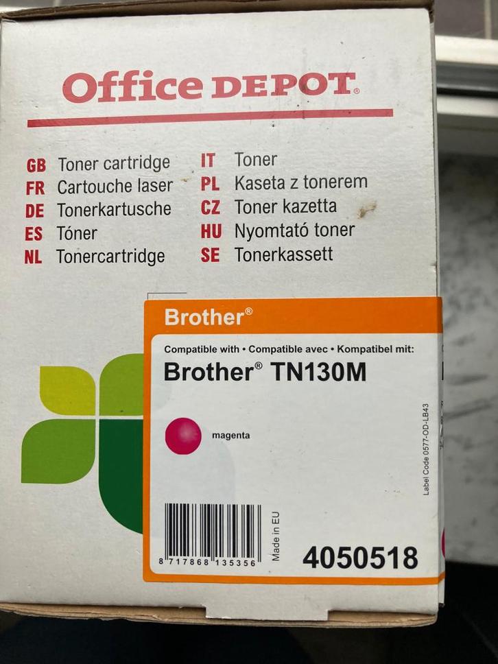 Toner TN130M voor Brother printer, Computers en Software, Printerbenodigdheden, Nieuw, Toner, Ophalen of Verzenden