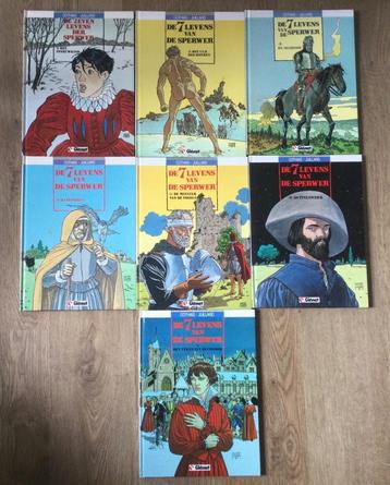 Strips DE 7 LEVENS VAN DE SPERWER, Série complète ou Série, Enlèvement ou Envoi, Comme neuf, Cothias/ Juillard