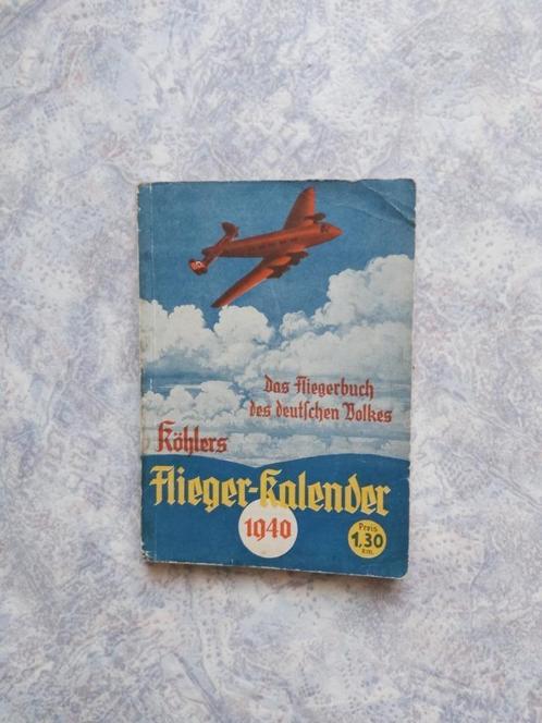 Luftwaffe Wehrmacht Kalender 1940 Stuka Göring Duitsland ZB, Boeken, Oorlog en Militair, Gelezen, Luchtmacht, Tweede Wereldoorlog