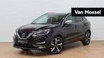 Nissan Qashqai 1.3 DIG-T DCT Tekna+leder+bos+pano dak, Auto's, Stof, Gebruikt, 4 cilinders, 159 pk