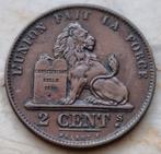 2 Cent 1871 Leopold II / Kwaliteit !! Zeldzaam !!, Ophalen of Verzenden, Overig, Losse munt