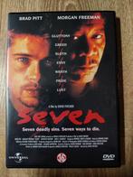 Seven (1995) (Brad Pitt, Morgan Freeman) DVD, CD & DVD, DVD | Thrillers & Policiers, Comme neuf, Enlèvement ou Envoi
