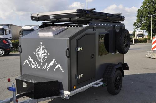 Dark Moon Camper  Taïga Teardrop Mini caravane, Caravans en Kamperen, Caravans, Bedrijf, tot en met 4, 500 - 750 kg, Overige, Overige merken