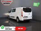 Ford Transit Custom 2.0 TDCI L2 Trend DC Dubbel Cabine BPM V, Auto's, Wit, 202 g/km, Bedrijf, Ford