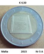 2 Euromunten Malta, Postzegels en Munten, Ophalen of Verzenden, Malta, 2 euro, Losse munt