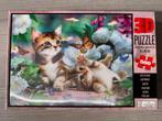 3d puzzel 500st katjes (nr1723a), Hobby en Vrije tijd, Ophalen of Verzenden, 500 t/m 1500 stukjes, Zo goed als nieuw, Legpuzzel