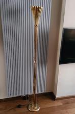 Hollywood regency staanlamp messing / brass , Italy, 70/80s, Ophalen, Gebruikt, Hollywood regency, 150 tot 200 cm
