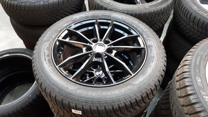 KIT HIVER MINI COUNTRYMAN + 225/55/17, Autos : Pièces & Accessoires, Pneus & Jantes, Pneus et Jantes, Pneus hiver, 17 pouces, 225 mm