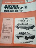 revue technique ford escort mk3 essence de 1980-1984 + XR3, Ophalen of Verzenden