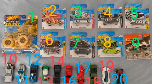 Hotwheels en matchbox autootjes, Hobby en Vrije tijd, Modelauto's | 1:43, Zo goed als nieuw, Auto, Matchbox, Ophalen