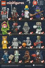 Lego 71010 minifigures Series 14 - monster rocker, Ensemble complet, Lego, Neuf