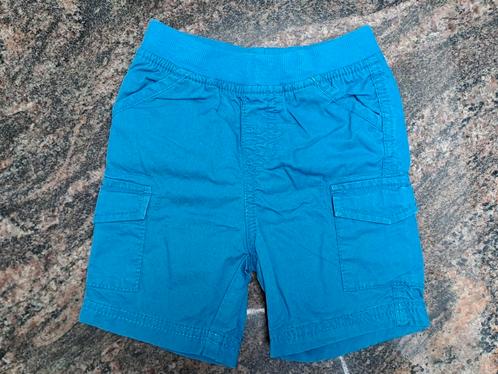 Mt 80 Blauwe short, Kinderen en Baby's, Babykleding | Maat 80, Zo goed als nieuw, Jongetje, Broekje, Ophalen of Verzenden