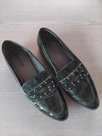 Damesmocassins,kleur:kaki;versierd met nageltjes;maat:40., Overige kleuren, Instappers, Ophalen of Verzenden, Trend One